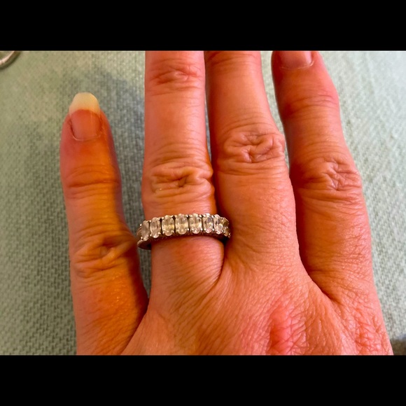 Judith Ripka Jewelry - Judith Ripka diamonique anniversary band in size 8